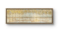 Framed Textured Panoramic Wall Art – Golden Grove, Original Painting UK