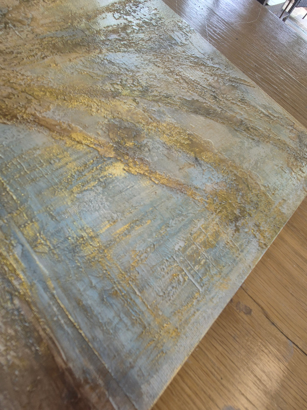 Where Trees and Earth Become One – Original Textured Landscape Wall Art | Framed, Ready to Hang