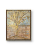 Where Trees and Earth Become One – Original Textured Landscape Wall Art | Framed, Ready to Hang